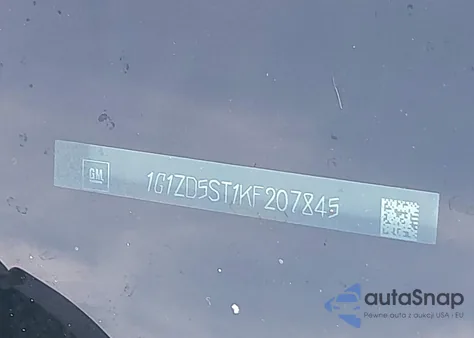 2019 Chevrolet Malibu Lt from USA, damaged, VIN 1G1ZD5ST1KF207845